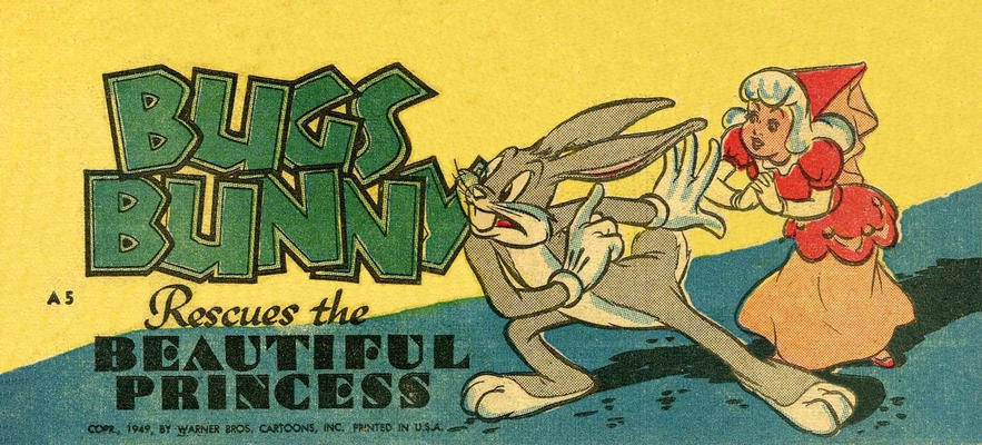 Cover for Bugs Bunny [Quaker Puffed Rice/Wheat - A Series] (Western, 1949 series) #5