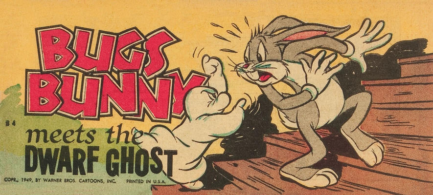 Cover for Bugs Bunny [Quaker Puffed Rice/Wheat - B Series] (Western, 1949 series) #4
