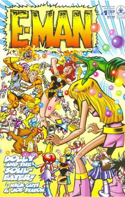 Cover for E-Man: Dolly (Digital Webbing, 2007 series) #1