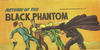 Cover for Return of the Black Phantom (Vital Publications, 1948 series) 