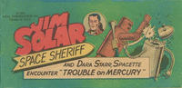 Cover Thumbnail for Jim Solar Space Sheriff and Dara Starr, Spacette Encounter "Trouble on Mercury" (Vital Publications, 1954 series) 