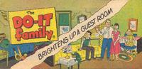 Cover Thumbnail for The Do-It Family Brightens Up a Guest Room (Vital Publications, 1954 series) 