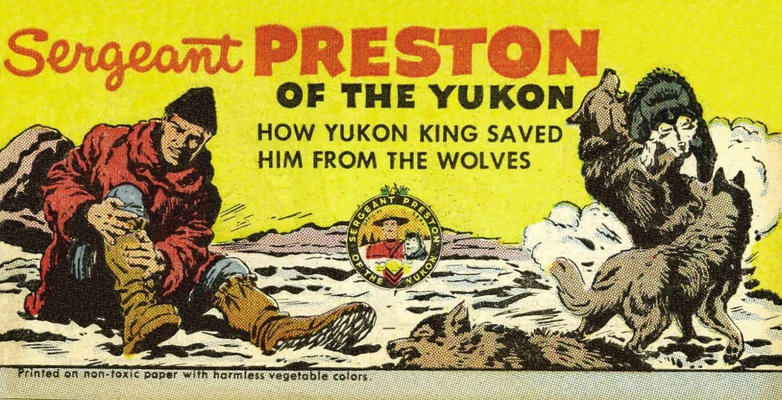 Cover for Sergeant Preston of the Yukon [Quaker Cereals giveaway] (Western, 1956 series) #nn [4]