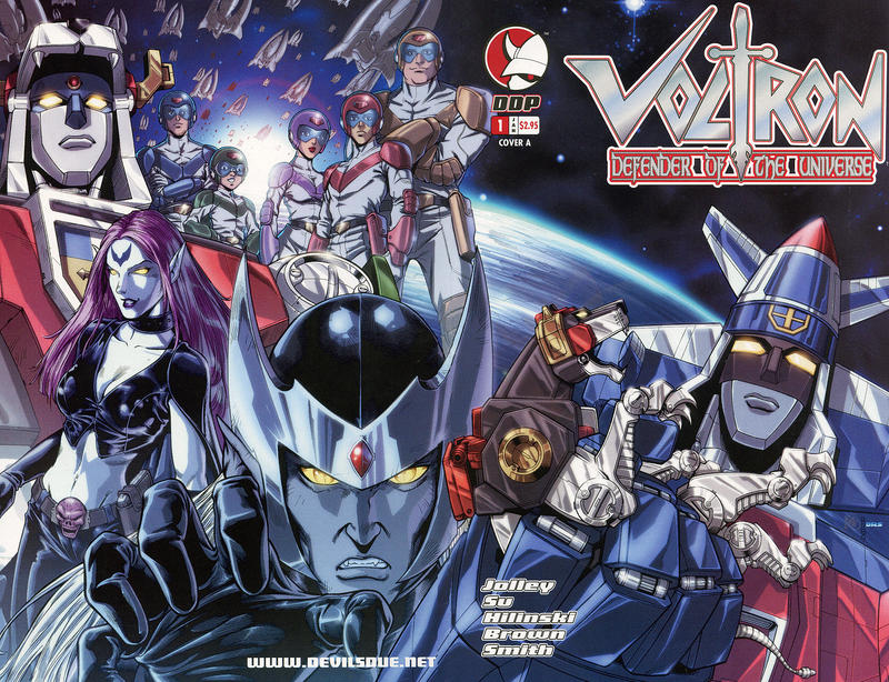 Cover for Voltron: Defender of the Universe (Devil's Due Publishing, 2004 series) #1