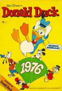 Cover Thumbnail for Donald Duck (Oberon, 1972 series) #1/1976