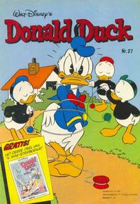 Cover Thumbnail for Donald Duck (Oberon, 1972 series) #27/1980