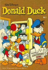 Cover for Donald Duck (Oberon, 1972 series) #7/1981