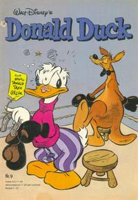 Cover for Donald Duck (Oberon, 1972 series) #9/1981