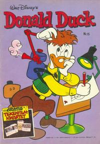 Cover Thumbnail for Donald Duck (Oberon, 1972 series) #15/1981
