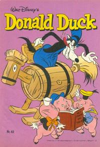 Cover for Donald Duck (Oberon, 1972 series) #42/1981
