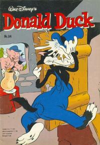 Cover Thumbnail for Donald Duck (Oberon, 1972 series) #34/1982