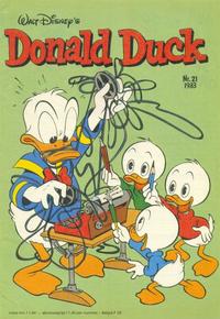 Cover for Donald Duck (Oberon, 1972 series) #21/1983