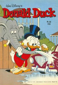 Cover Thumbnail for Donald Duck (Oberon, 1972 series) #28/1983