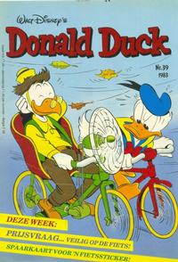 Cover for Donald Duck (Oberon, 1972 series) #39/1983