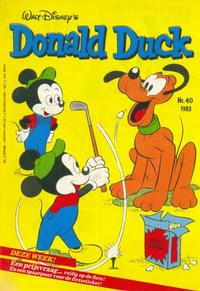 Cover Thumbnail for Donald Duck (Oberon, 1972 series) #40/1983