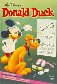 Cover Thumbnail for Donald Duck (Oberon, 1972 series) #45/1983