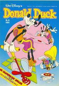 Cover Thumbnail for Donald Duck (Oberon, 1972 series) #31/1984