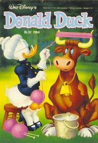 Cover for Donald Duck (Oberon, 1972 series) #37/1984