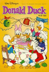 Cover Thumbnail for Donald Duck (Oberon, 1972 series) #43/1984