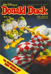 Cover for Donald Duck (Oberon, 1972 series) #16/1985