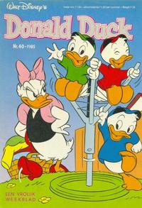 Cover Thumbnail for Donald Duck (Oberon, 1972 series) #40/1985