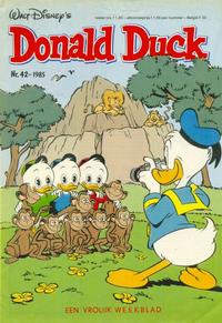Cover Thumbnail for Donald Duck (Oberon, 1972 series) #42/1985