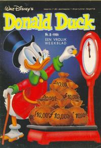 Cover Thumbnail for Donald Duck (Oberon, 1972 series) #8/1986