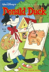 Cover for Donald Duck (Oberon, 1972 series) #22/1986