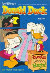 Cover Thumbnail for Donald Duck (Oberon, 1972 series) #36/1986