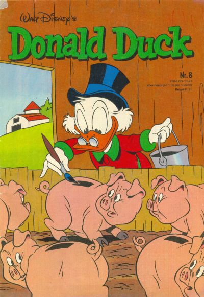 Cover for Donald Duck (Oberon, 1972 series) #8/1980