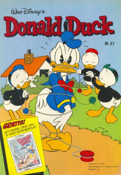 Cover for Donald Duck (Oberon, 1972 series) #27/1980