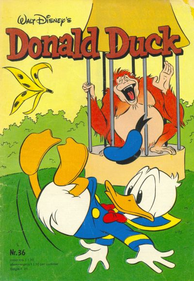 Cover for Donald Duck (Oberon, 1972 series) #36/1980