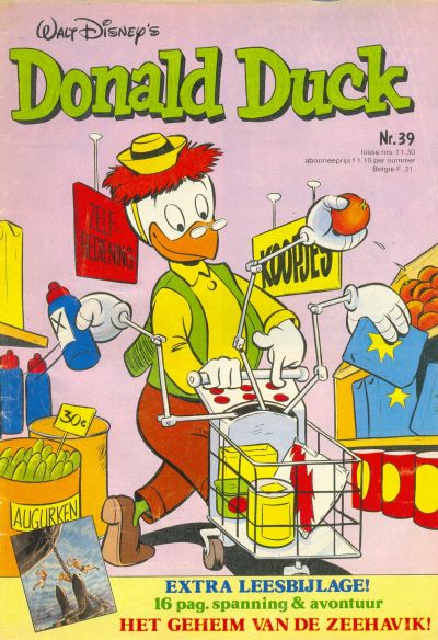 Cover for Donald Duck (Oberon, 1972 series) #39/1980