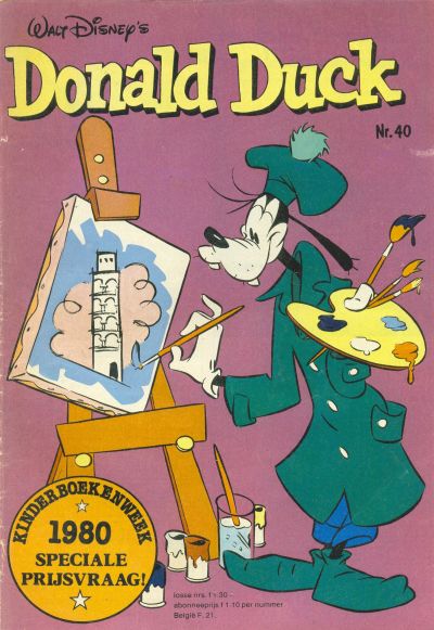 Cover for Donald Duck (Oberon, 1972 series) #40/1980