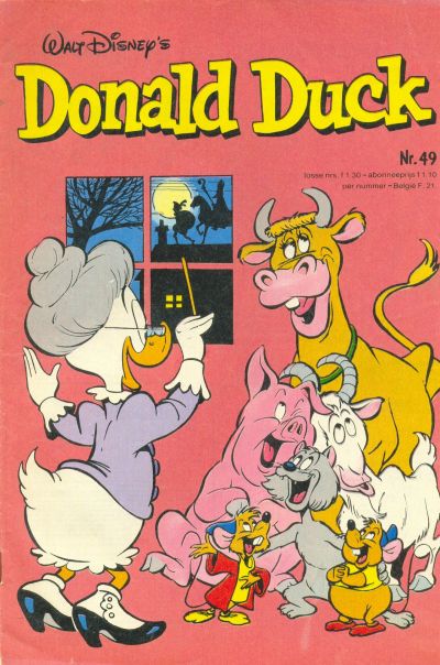 Cover for Donald Duck (Oberon, 1972 series) #49/1980