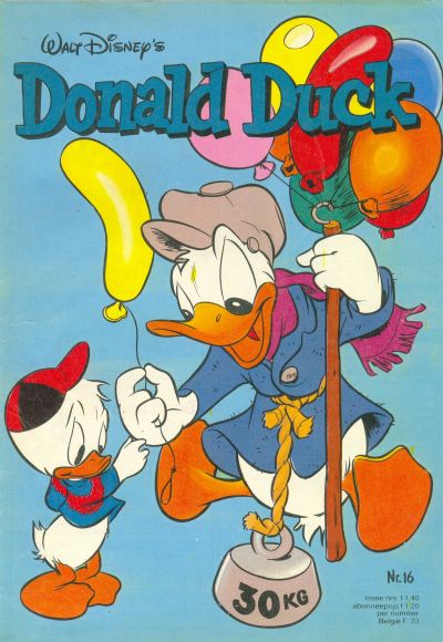 Cover for Donald Duck (Oberon, 1972 series) #16/1981