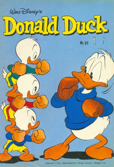 Cover for Donald Duck (Oberon, 1972 series) #25/1981