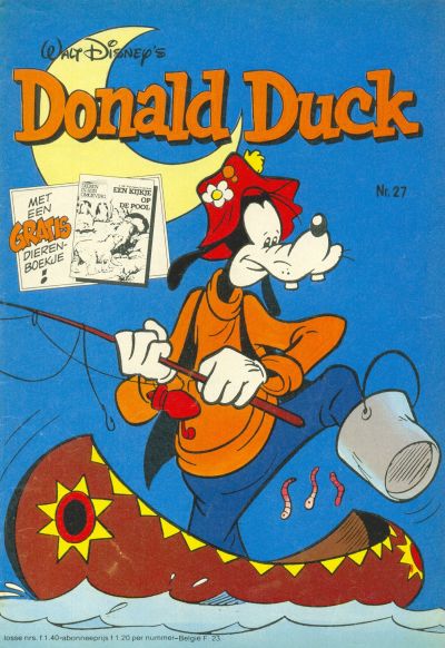 Cover for Donald Duck (Oberon, 1972 series) #27/1981