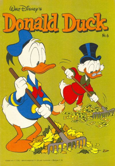 Cover for Donald Duck (Oberon, 1972 series) #6/1982