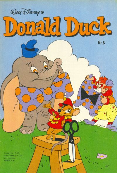 Cover for Donald Duck (Oberon, 1972 series) #8/1982