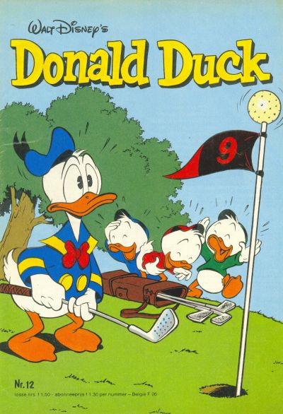 Cover for Donald Duck (Oberon, 1972 series) #12/1982