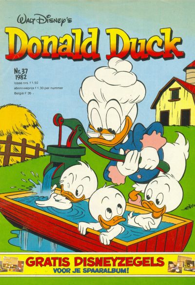Cover for Donald Duck (Oberon, 1972 series) #37/1982