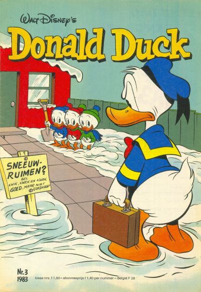 Cover for Donald Duck (Oberon, 1972 series) #3/1983
