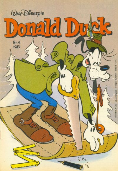 Cover for Donald Duck (Oberon, 1972 series) #4/1983