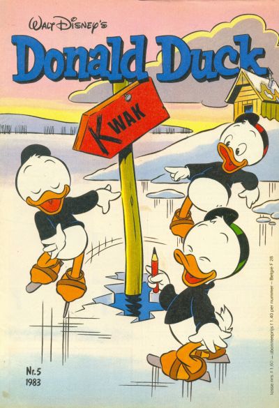 Cover for Donald Duck (Oberon, 1972 series) #5/1983