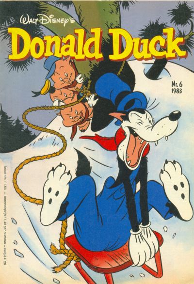 Cover for Donald Duck (Oberon, 1972 series) #6/1983