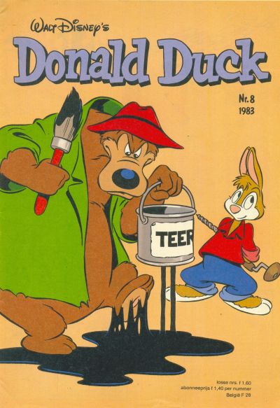 Cover for Donald Duck (Oberon, 1972 series) #8/1983
