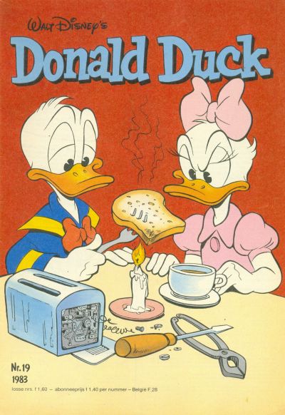 Cover for Donald Duck (Oberon, 1972 series) #19/1983