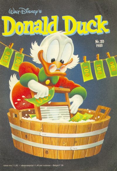 Cover for Donald Duck (Oberon, 1972 series) #20/1983