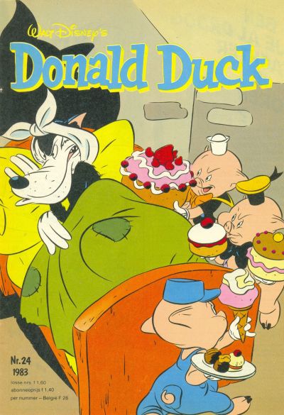 Cover for Donald Duck (Oberon, 1972 series) #24/1983